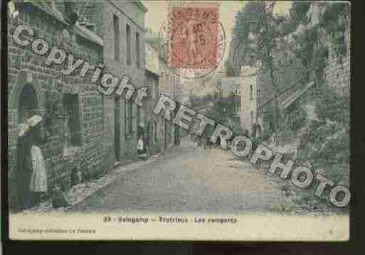 Ville de GUINGAMP Carte postale ancienne